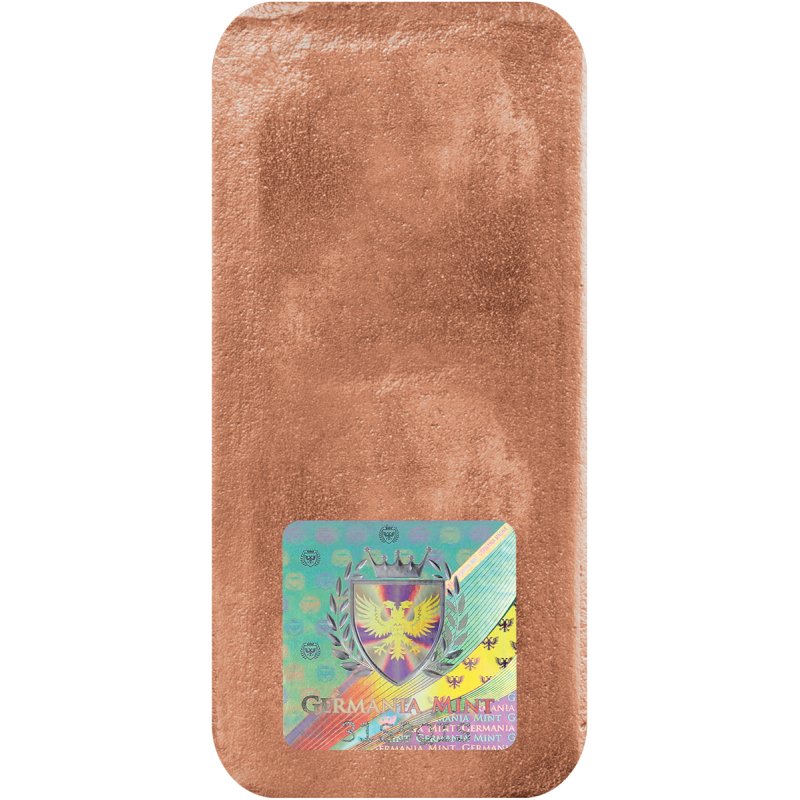 Kupfer Barren 5 kg Germania Mint