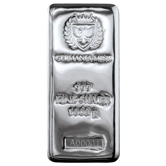 Germania Mint - 1000g Silber Barren
