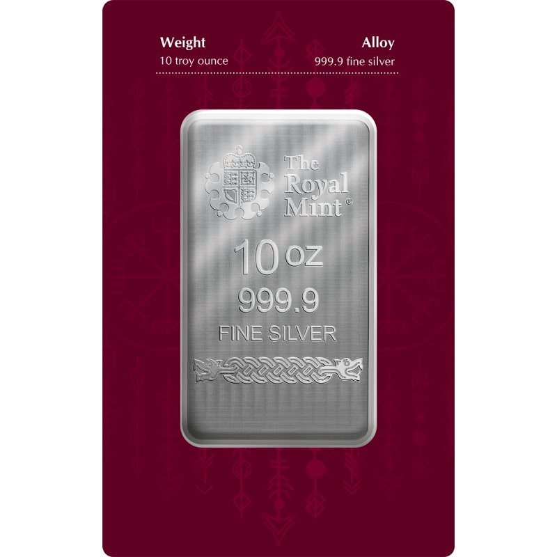 Norse Gods Loki 10 oz Silberbarren – The Royal Mint / Germania Mint